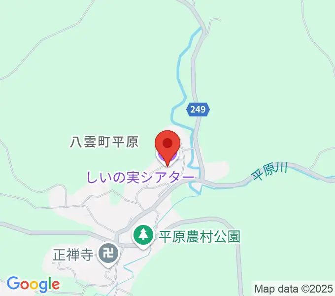 しいの実シアターの地図