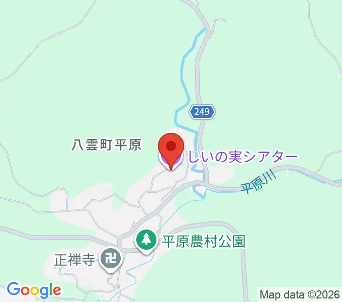 しいの実シアターの地図