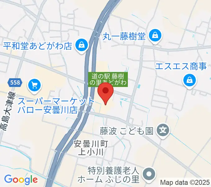 藤樹の里文化芸術会館の地図