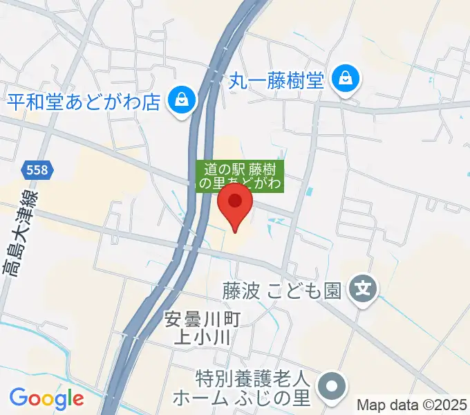 藤樹の里文化芸術会館の地図