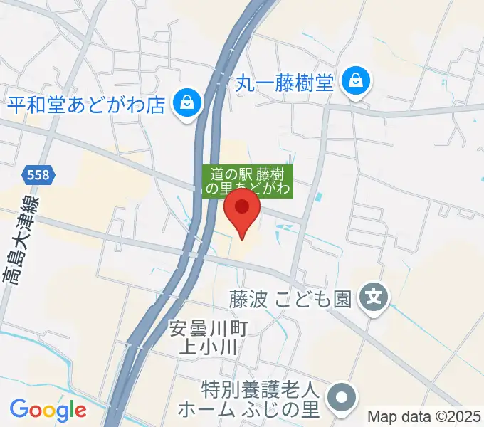 藤樹の里文化芸術会館の地図