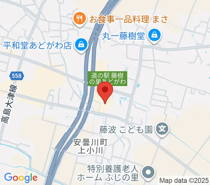 藤樹の里文化芸術会館の地図