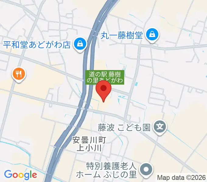 藤樹の里文化芸術会館の地図