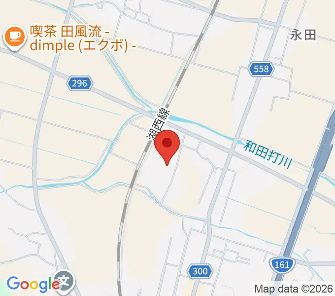 ガリバーホールの地図
