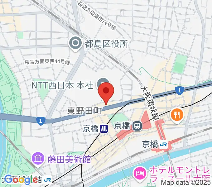 K Music Actの地図