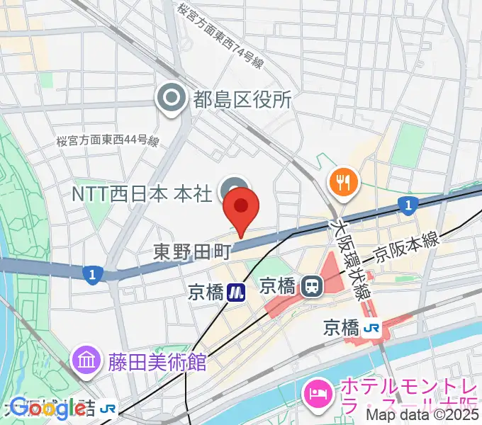 K Music Actの地図