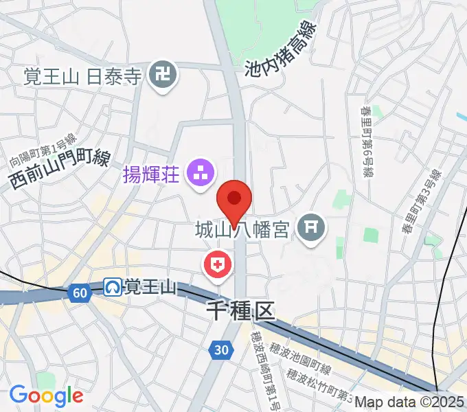 フィオーレ音楽教室の地図