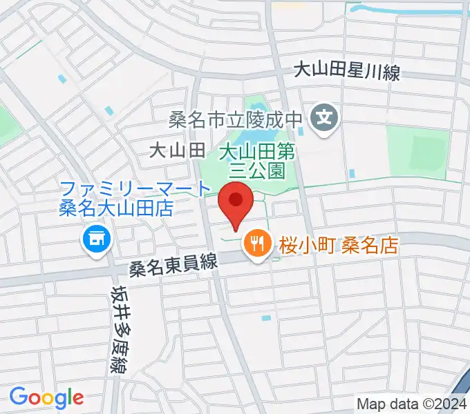 光精工コミュニティプラザの地図