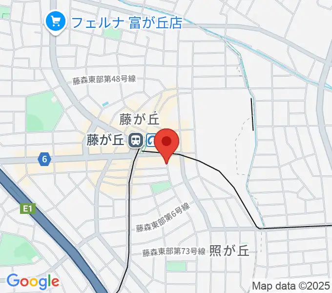 日響楽器 藤ヶ丘店の地図