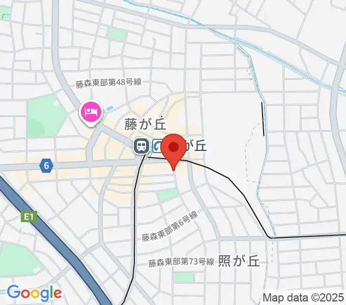 日響楽器 藤ヶ丘店の地図