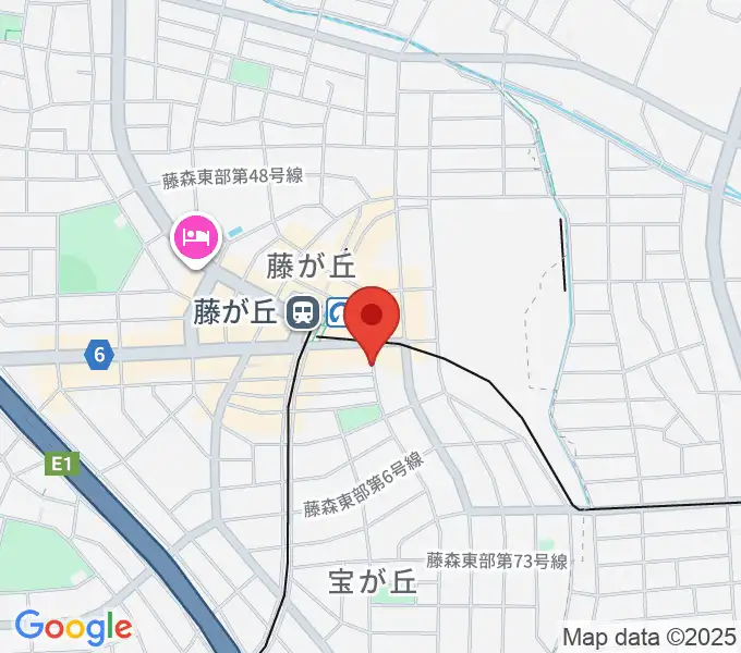 日響楽器 藤ヶ丘店の地図