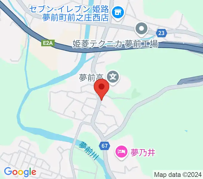 小林サックス教室の地図