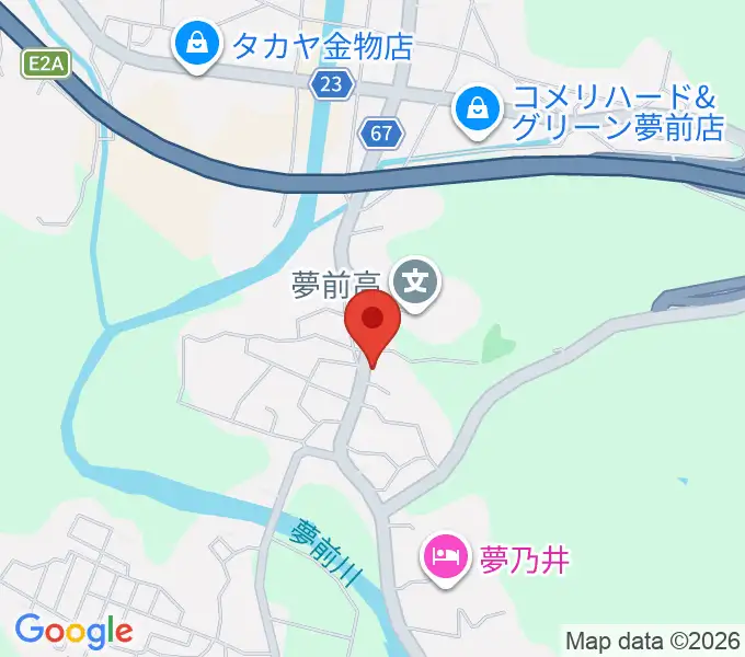 小林サックス教室の地図