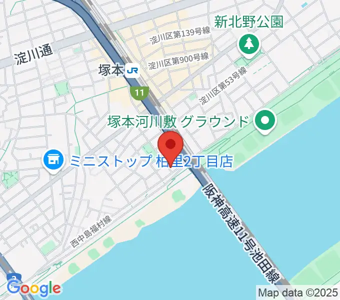 スタジオライラックレインボーズの地図