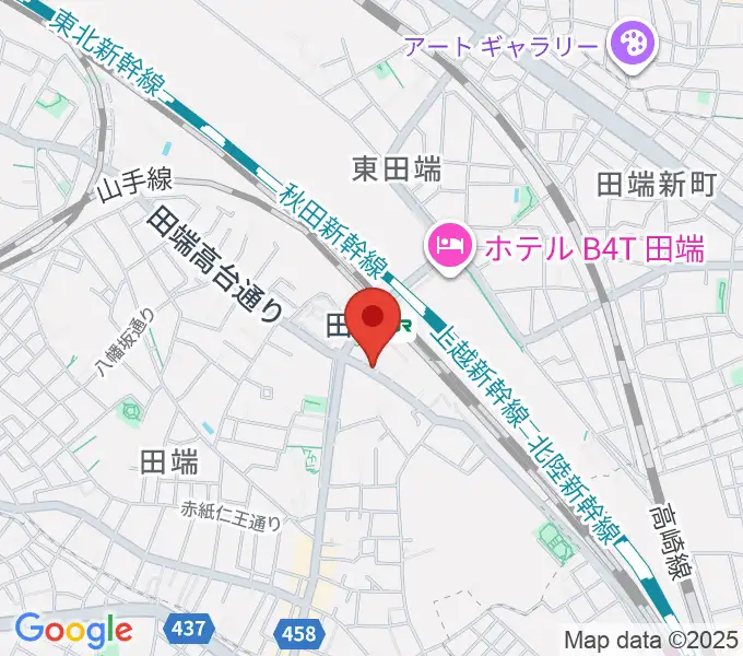 CPR STUDIOの地図