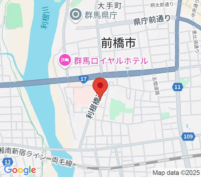 白くまレコードの地図