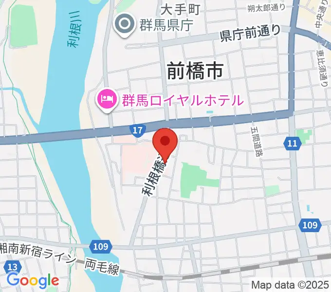 白くまレコードの地図