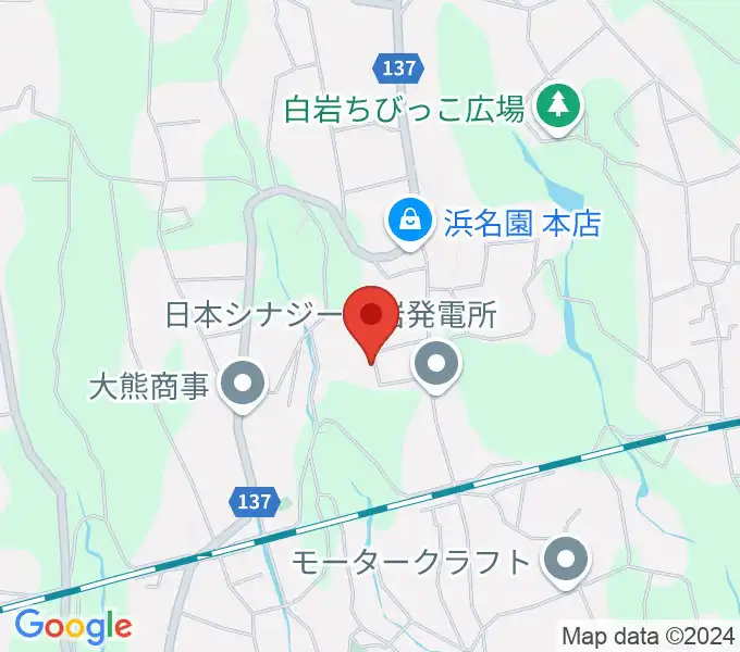 ウクレレ工房 小池木工所の地図