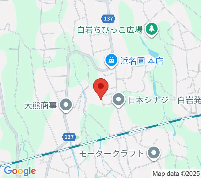 ウクレレ工房 小池木工所の地図