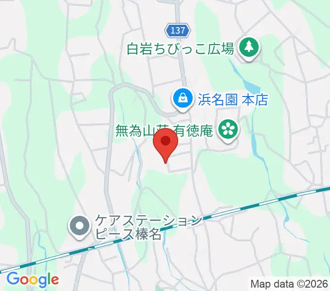 ウクレレ工房 小池木工所の地図