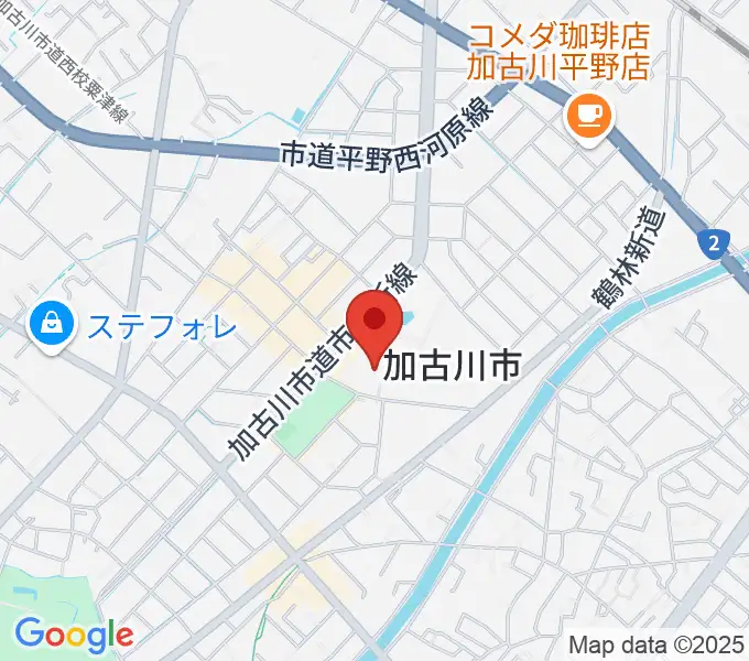 SHOWAグループ市民会館の地図
