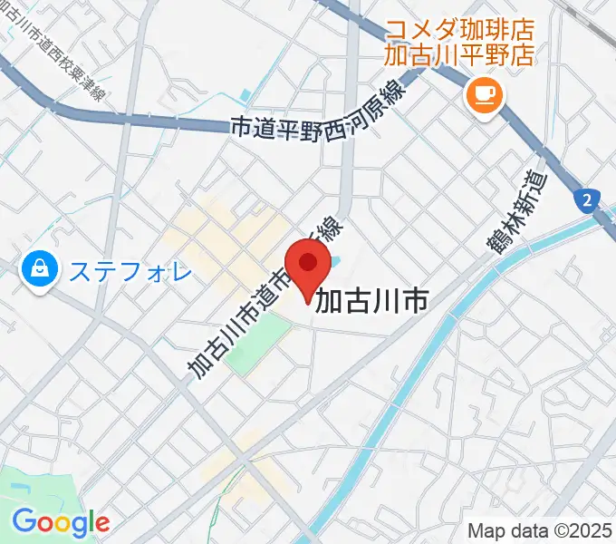SHOWAグループ市民会館の地図