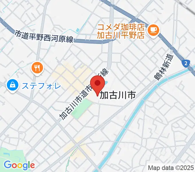 SHOWAグループ市民会館の地図