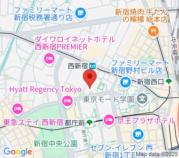 新宿ReNYの地図