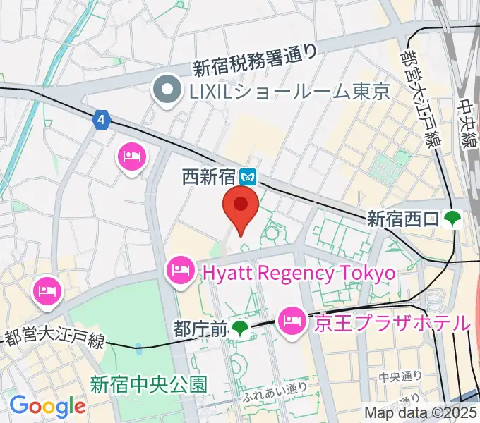 新宿ReNYの地図
