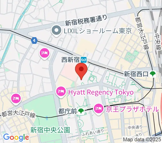新宿ReNYの地図