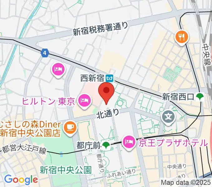 新宿ReNYの地図