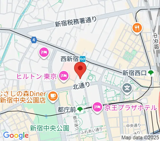 新宿ReNYの地図