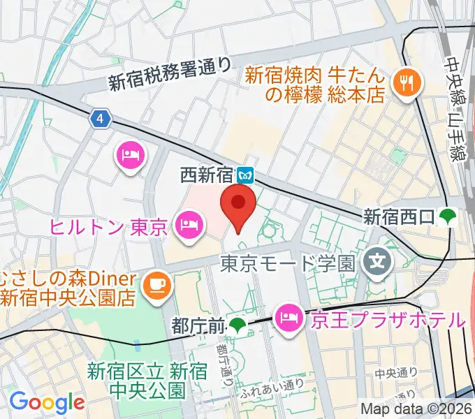 新宿ReNYの地図
