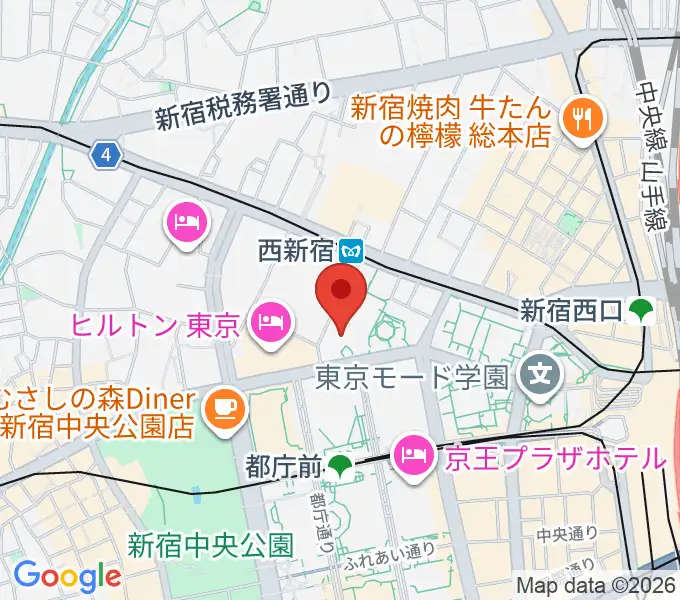 新宿ReNYの地図