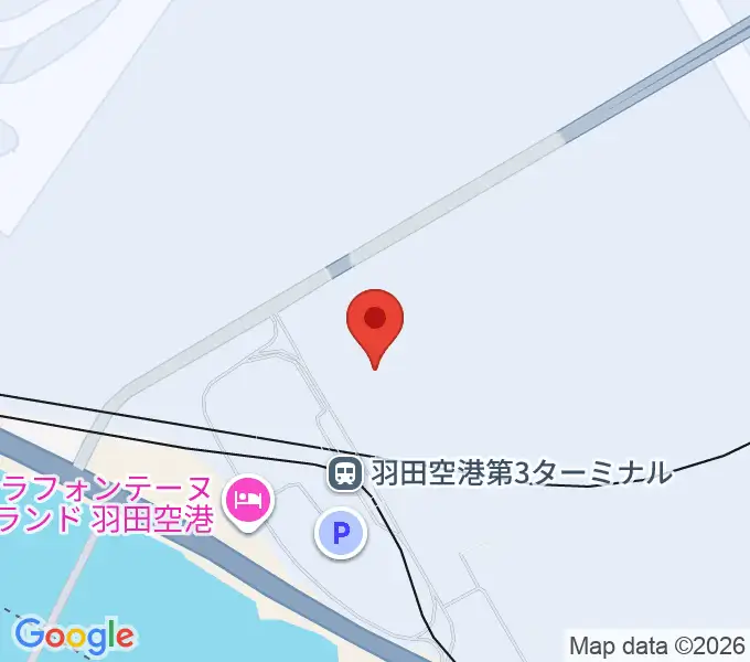 羽田空港ティアットスカイホールの地図