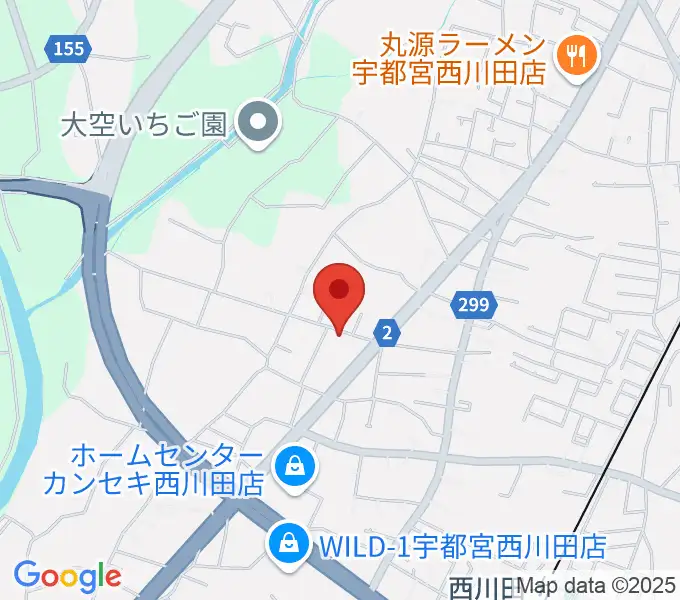 ヴァイオリン教室 Ariaの地図