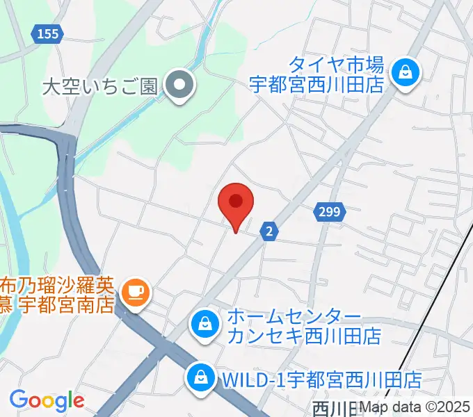 ヴァイオリン教室 Ariaの地図