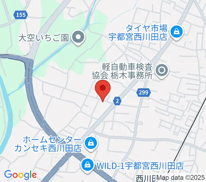 ヴァイオリン教室 Ariaの地図