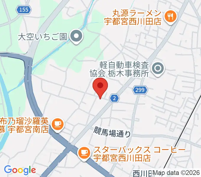 ヴァイオリン教室 Ariaの地図