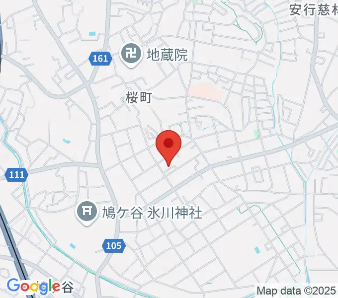 音楽教室GUPPA！の地図