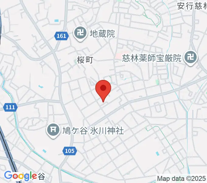 音楽教室GUPPA！の地図