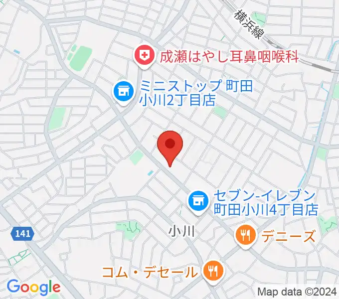 ダッチママスタジオの地図