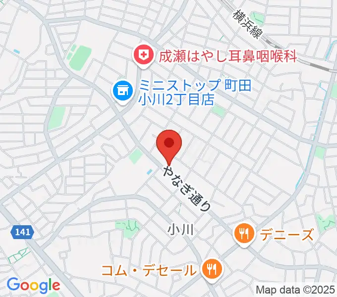 ダッチママスタジオの地図