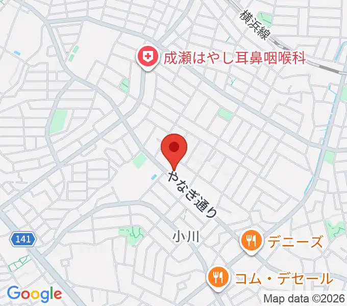 ダッチママスタジオの地図