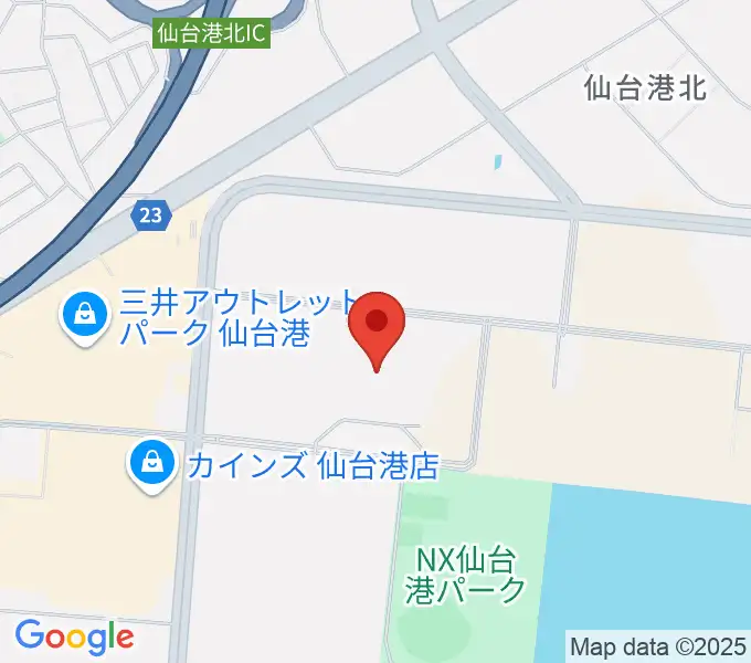 夢メッセみやぎの地図