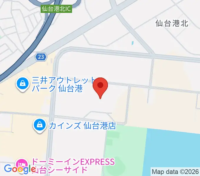 夢メッセみやぎの地図