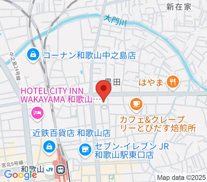 -chabana-サクソフォーン教室の地図