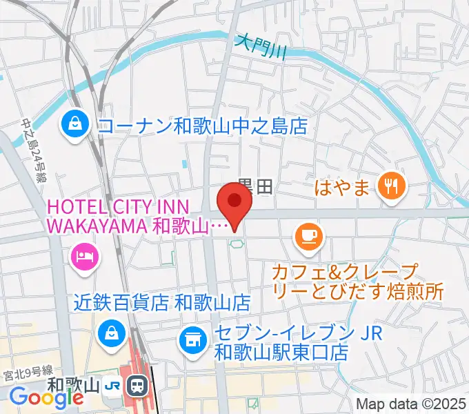 -chabana-サクソフォーン教室の地図