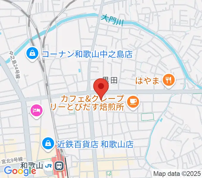 -chabana-サクソフォーン教室の地図