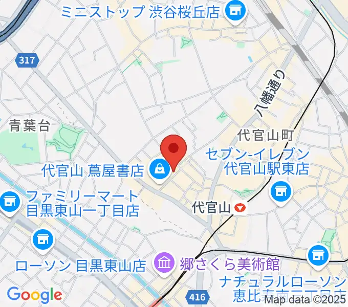 T-SITE GARDEN GALLERYの地図